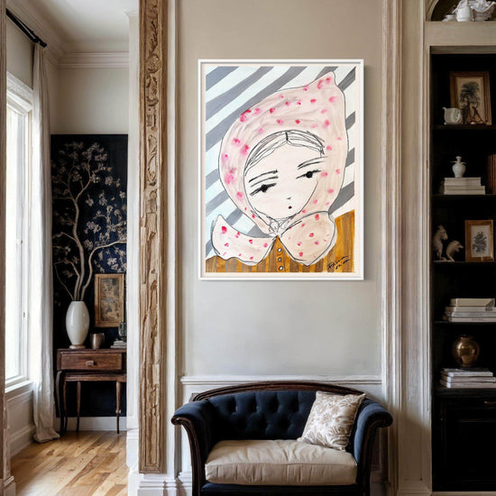 Girl in the Wind - Original Art Work