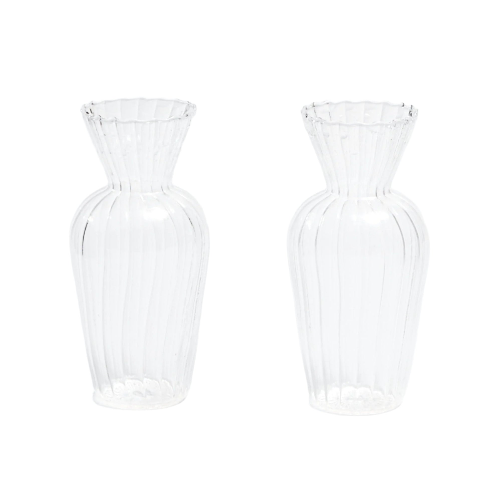 Cora Glass Bud Vase (set of Two)