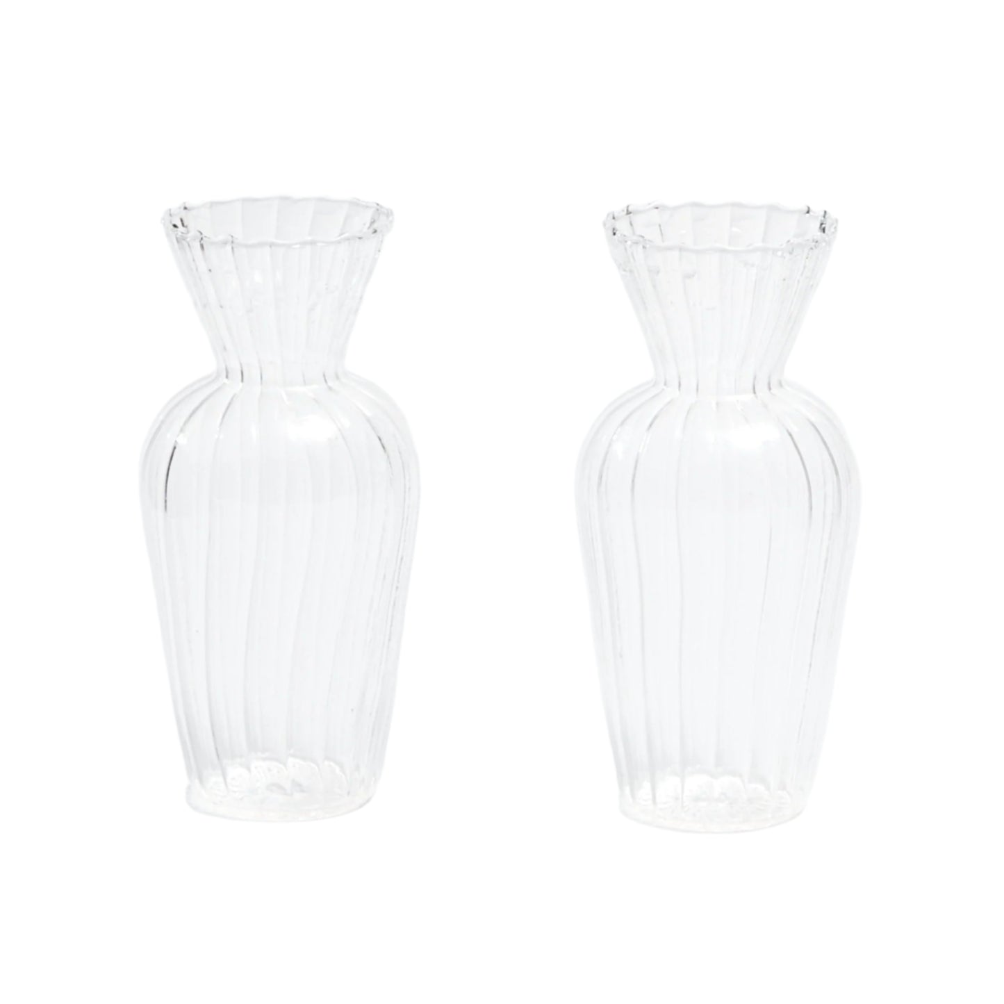 Cora Glass Bud Vase (set of Two)