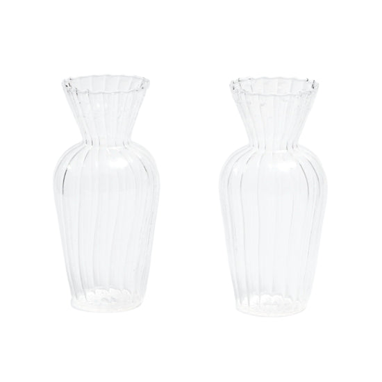Cora Glass Bud Vase (set of Two)