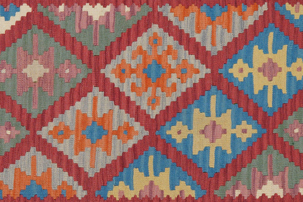 Gashgai Kilim · Hand-woven – Red, 183x131 cm