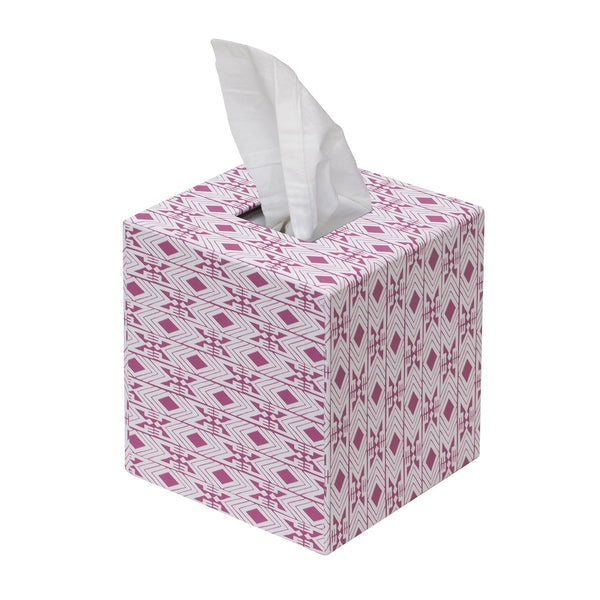 Tijan Cherry Pink Tissue Box Cover