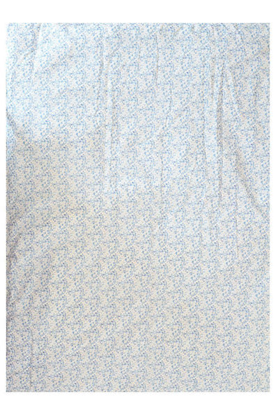 Reversible Heirloom Quilt Made With Liberty Fabric Theo Blue & Mitsi Valeria Blue