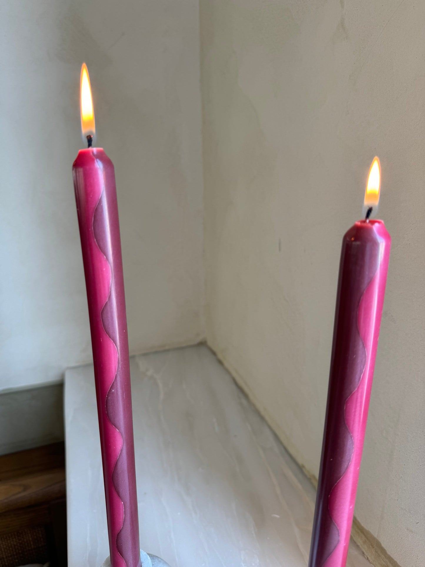 Mulberry Dinner Candle