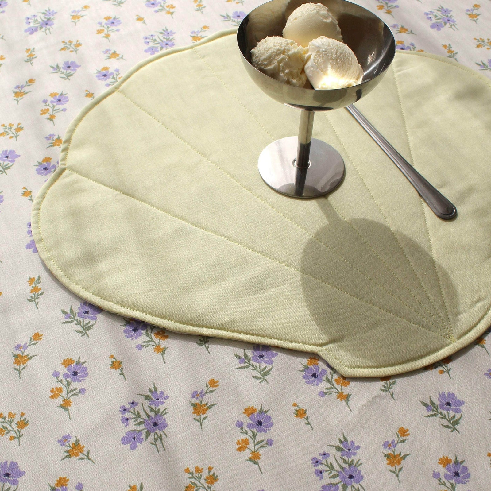 Fleurs de La Mer Placemat Yellow