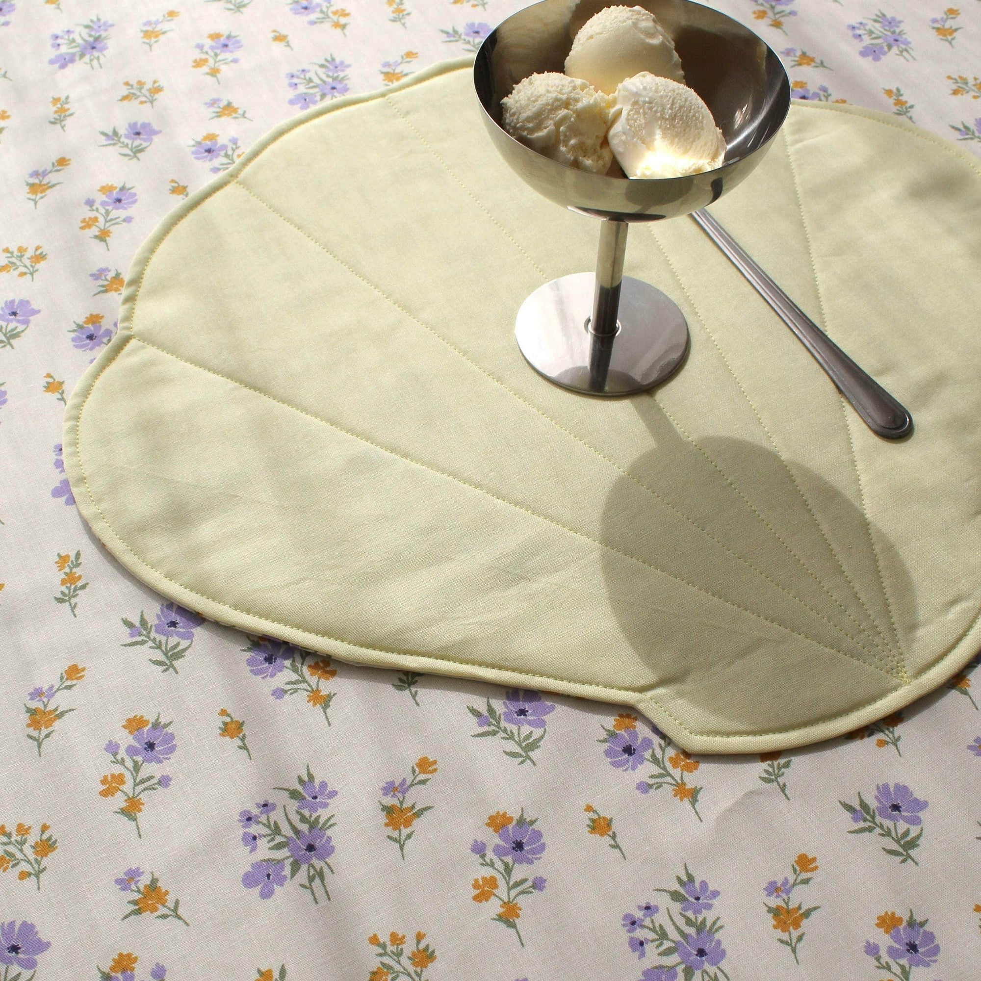 Fleurs de La Mer Placemat Yellow