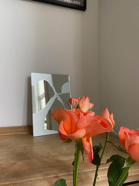 Bloom' Frosted Mirror