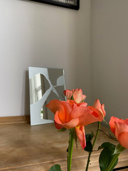 Bloom' Frosted Mirror