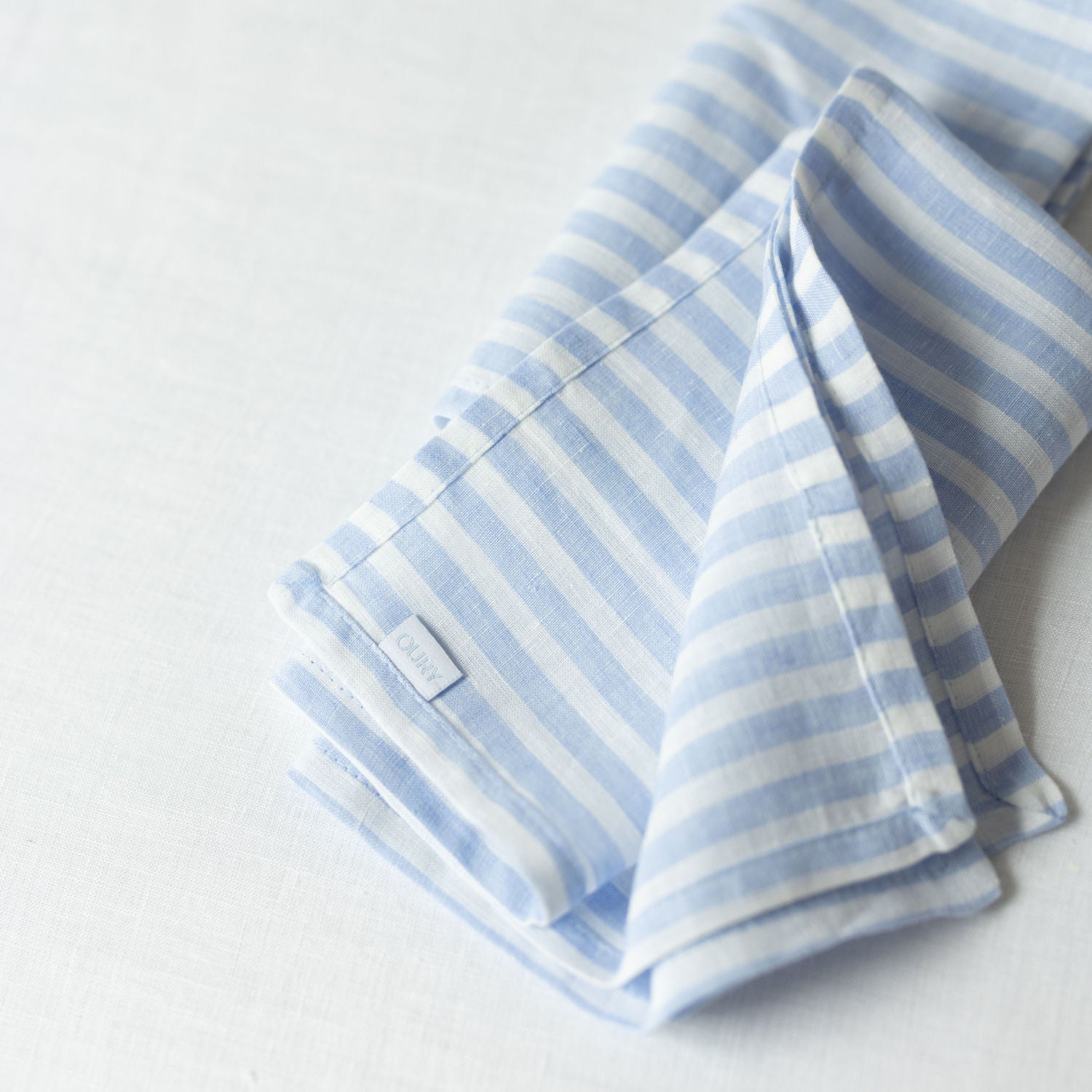 Blue Stripes Napkins (Set of 2)