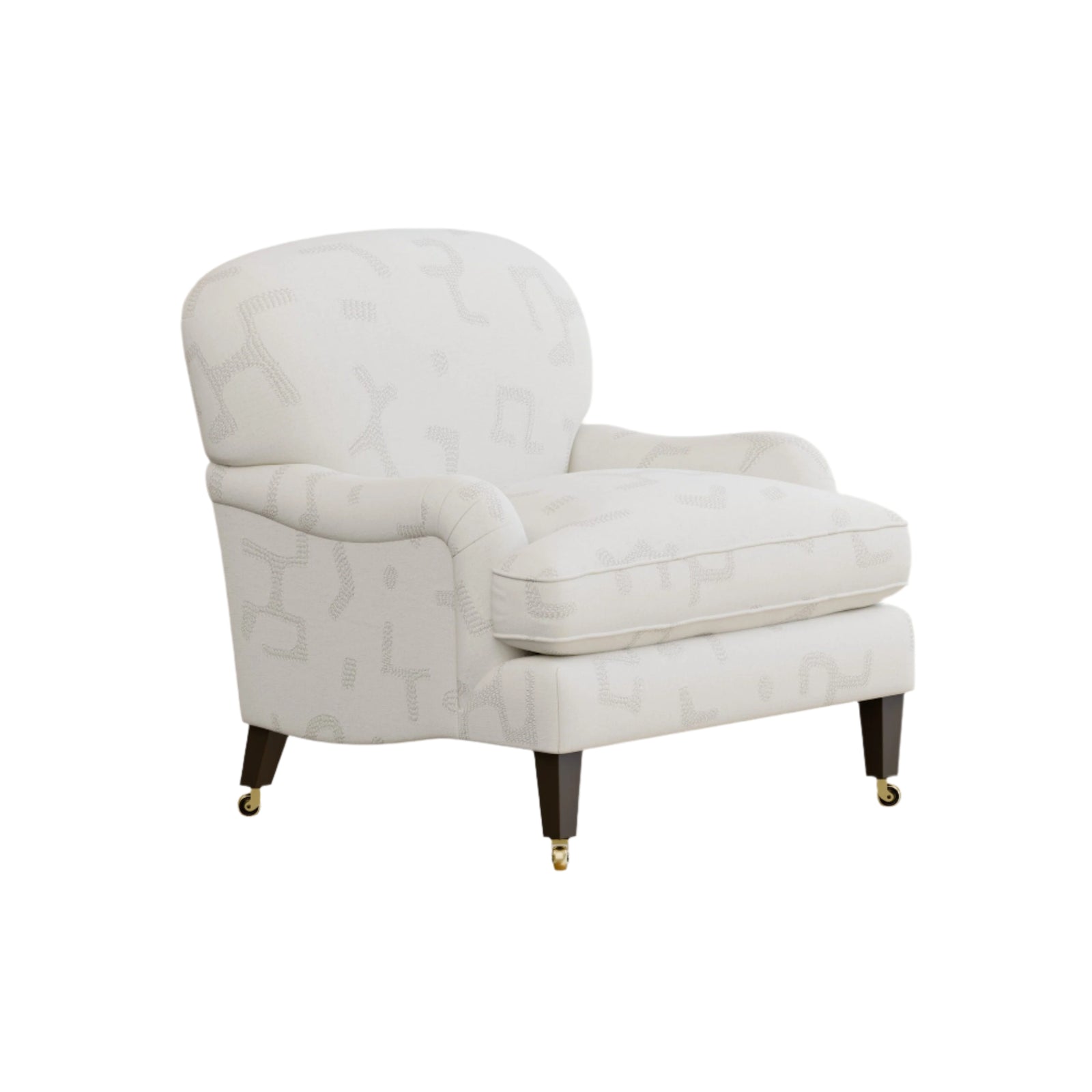 Sofia Armchair, Raphia, Powder