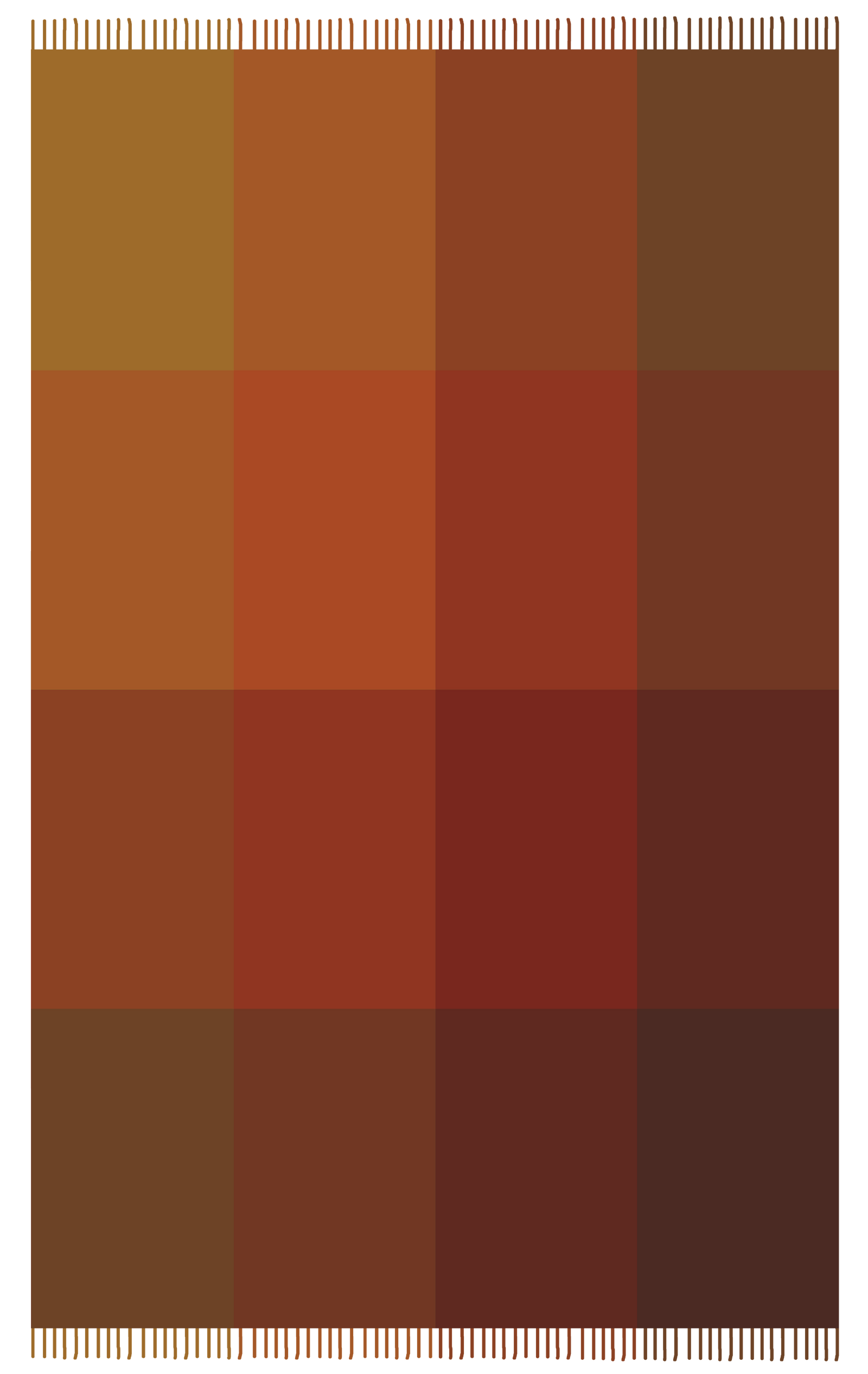 Handwoven Woolen Throw – 48x76 in