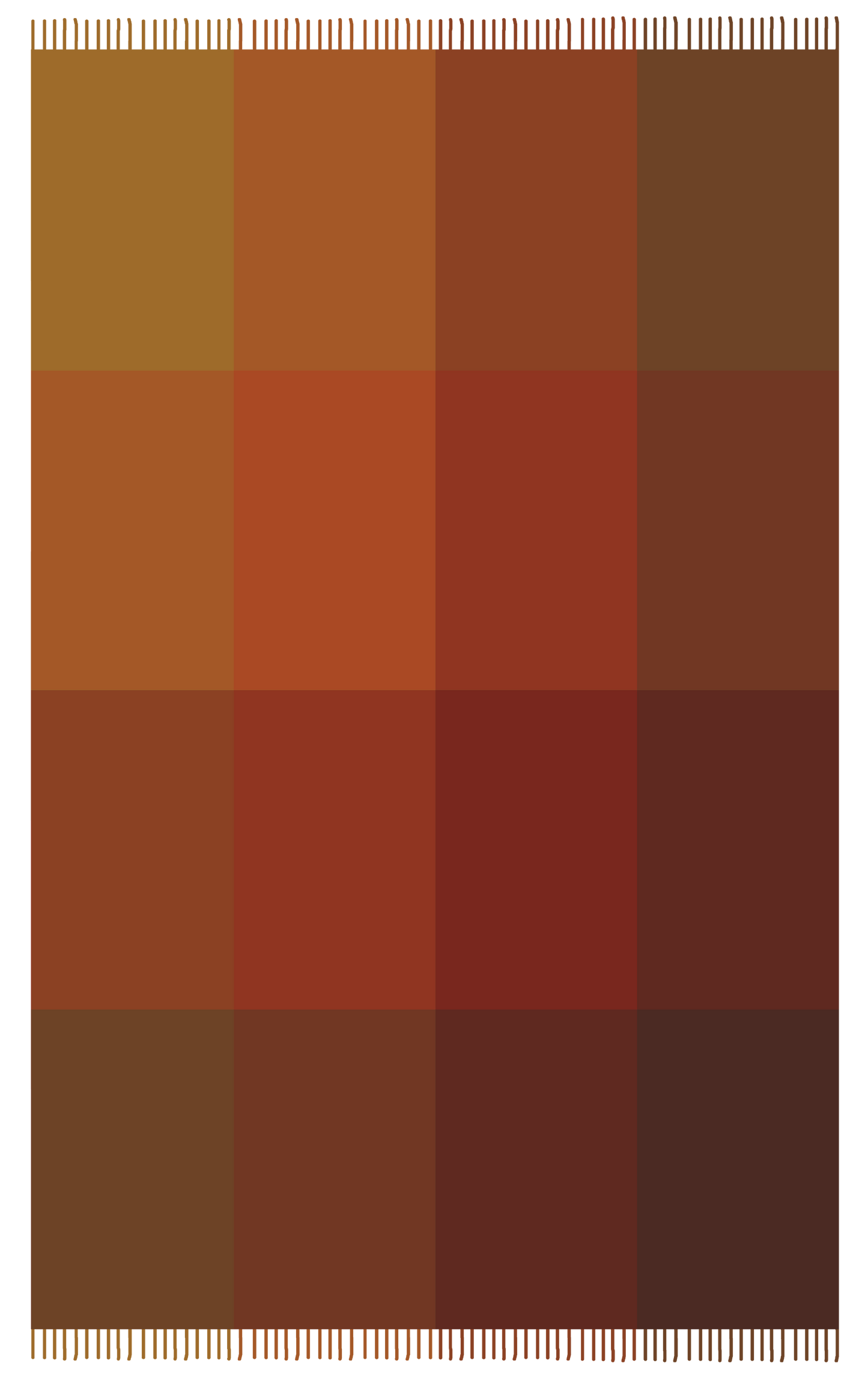 Handwoven Woolen Throw – 48x76 in