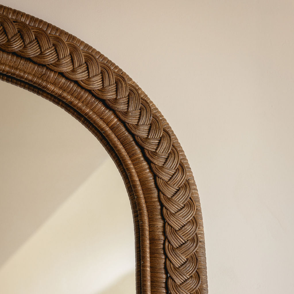 Serena Rattan Mirror, Arch
