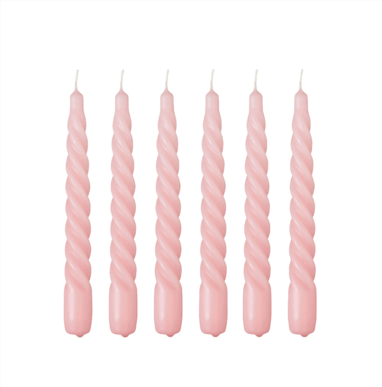 Twist Candle - Baby Pink
