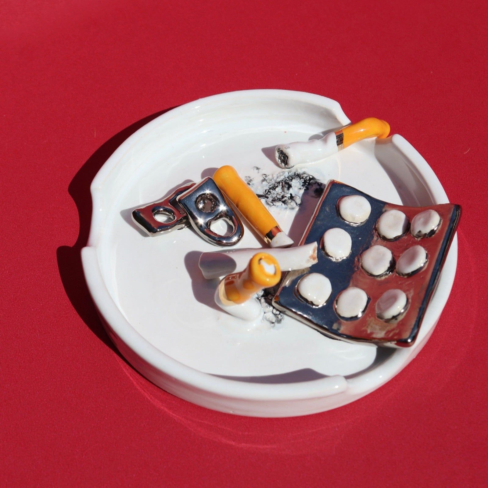 Work in the Morning Ashtray