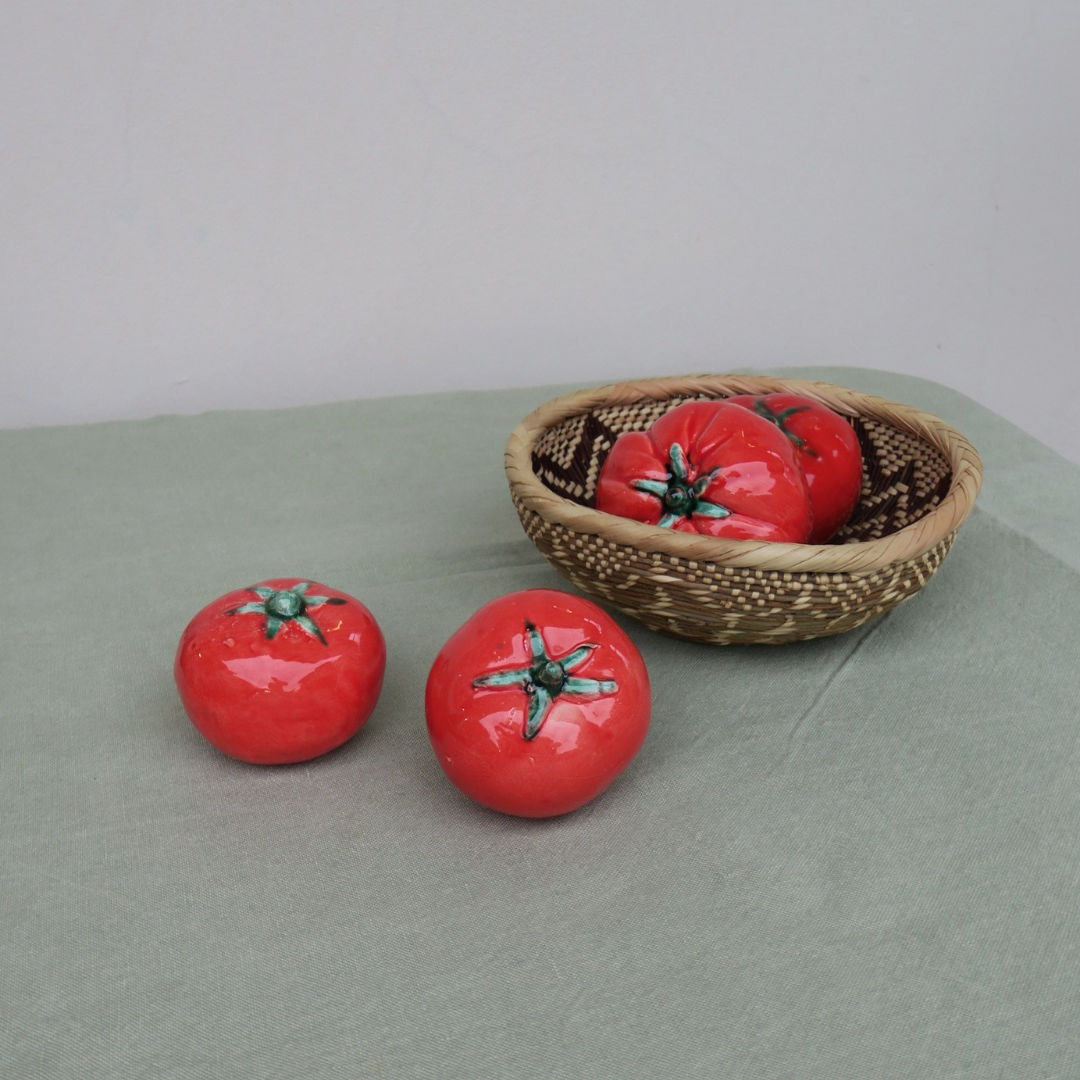 Medium Ceramic Tomato