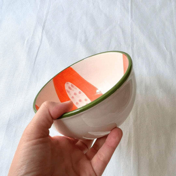 Sunny Papaya Bowls (Set of 2)