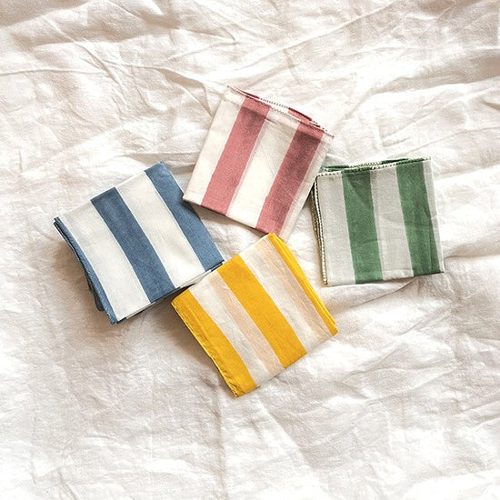 Set of 4 Striped Napkins