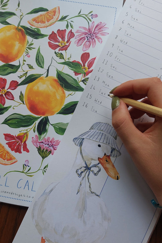 2026 Duck Wall Calendar