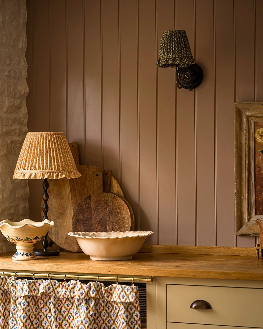 Florina in Moss Wall Light Lampshade