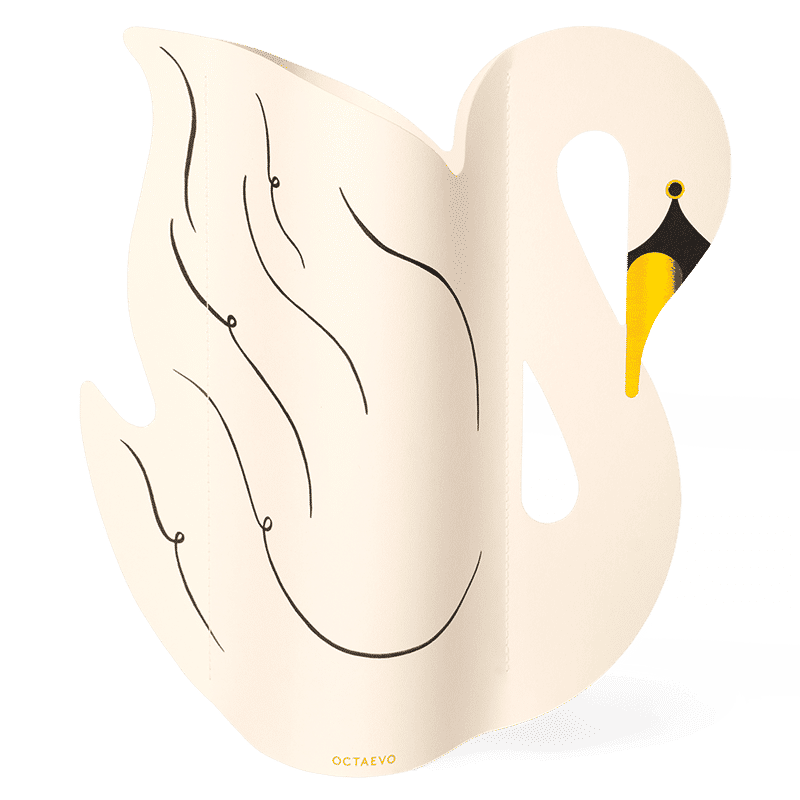 Swan Paper Vase