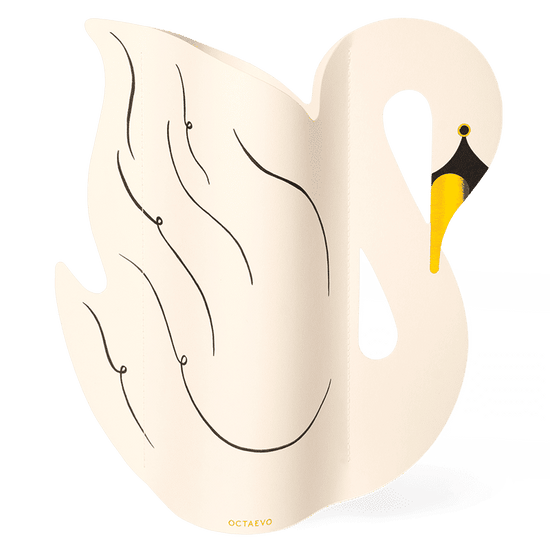 Swan Paper Vase