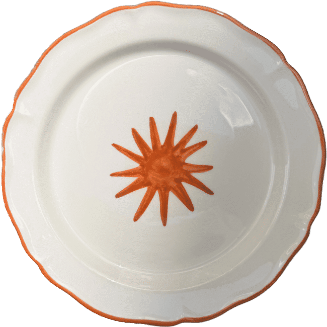 Sole Plate 20cm Orange