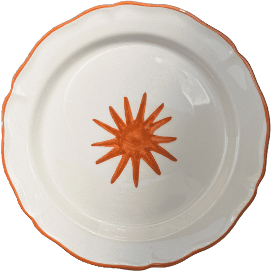 Sole Plate 20cm Orange