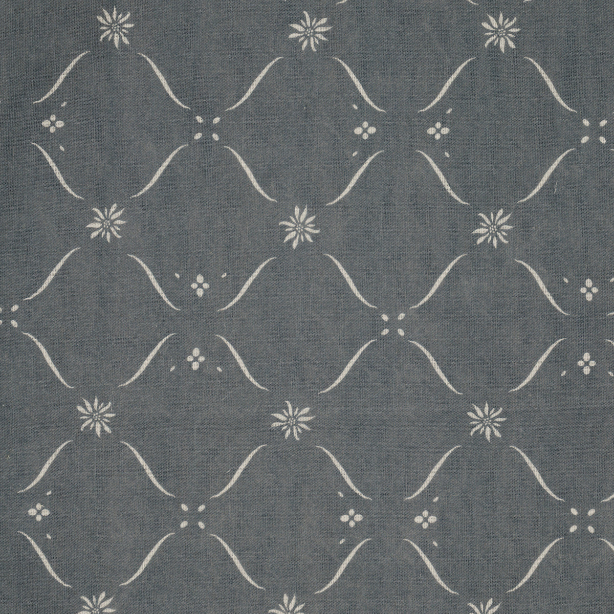Edelweiss Trellis - Loden Blue