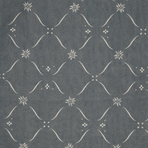 Edelweiss Trellis - Loden Blue