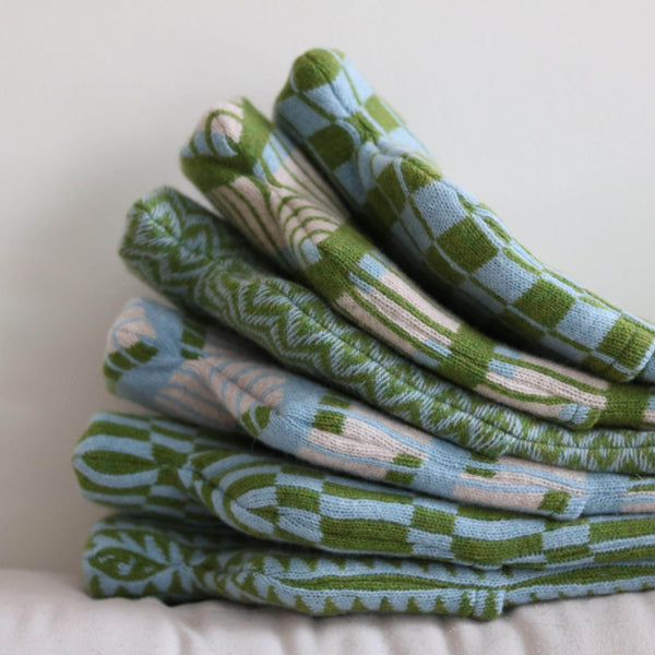 Blue and Moss Arthur Hot Water Bottle