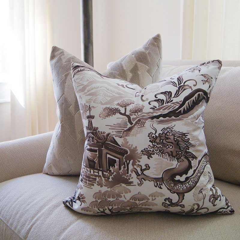 Gardens of Chinoise Pillow
