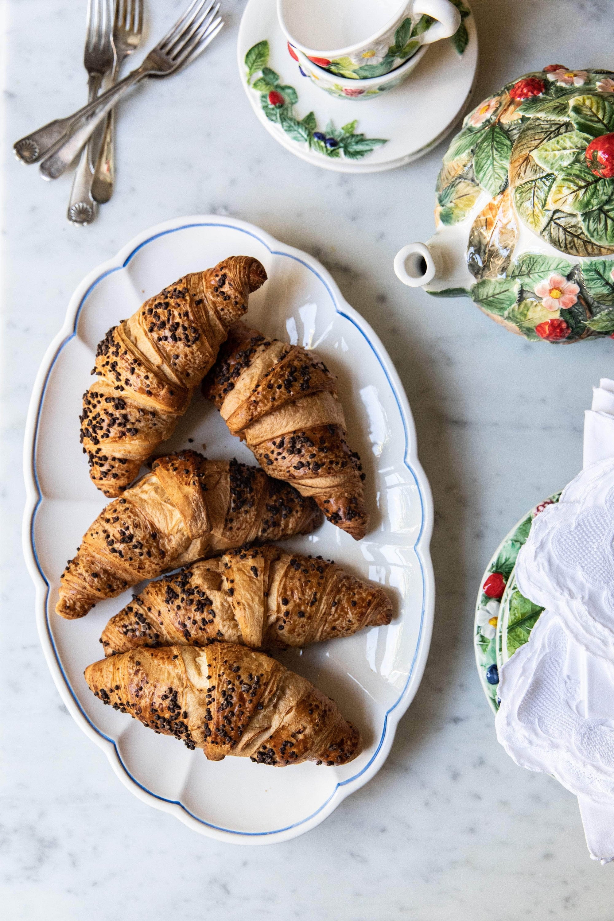 Romilly Serving Dish, Blue