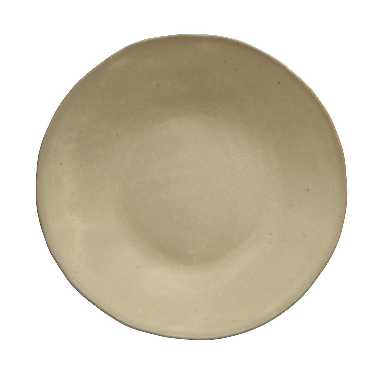 Yukina Omori Deep Plate (Light Beige / Dark Beige)