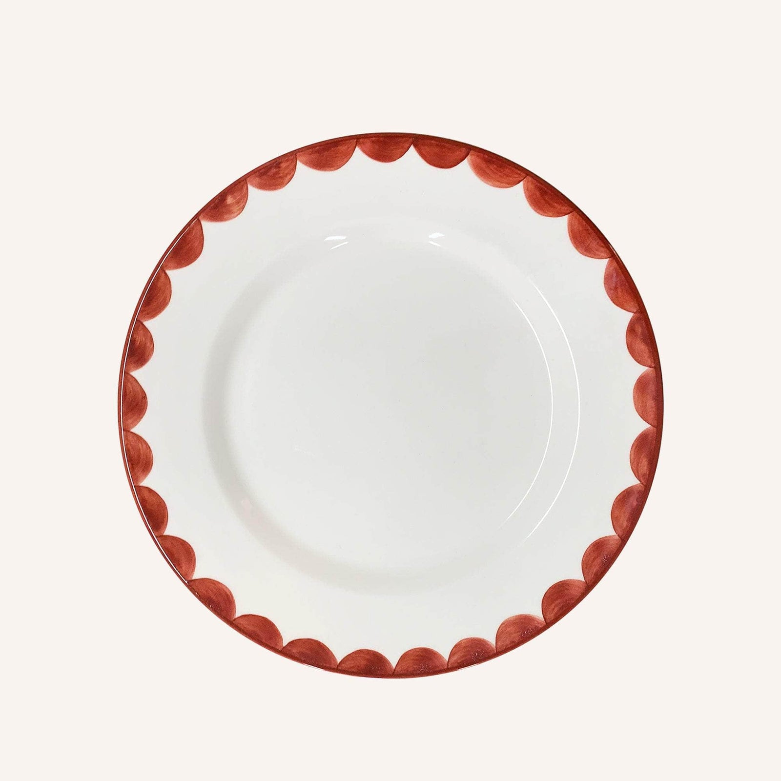 Side Plate -  Cascos - Rust Red