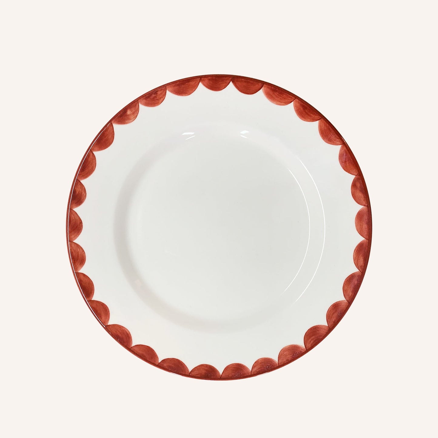 Side Plate -  Cascos - Rust Red