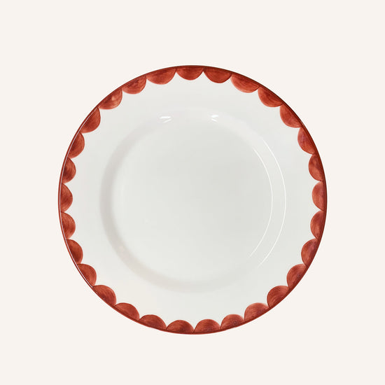 Side Plate -  Cascos - Rust Red
