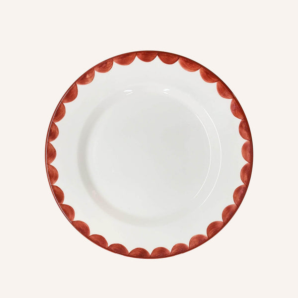 Side Plate -  Cascos - Rust Red
