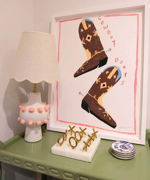 Cowboy Boots Print - Limited Edition-