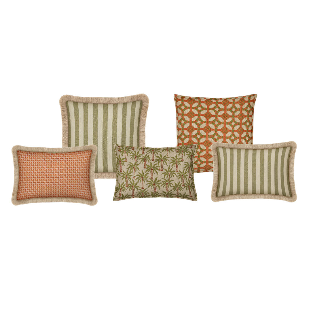 The Tropical Sunset Cushion Set - M
