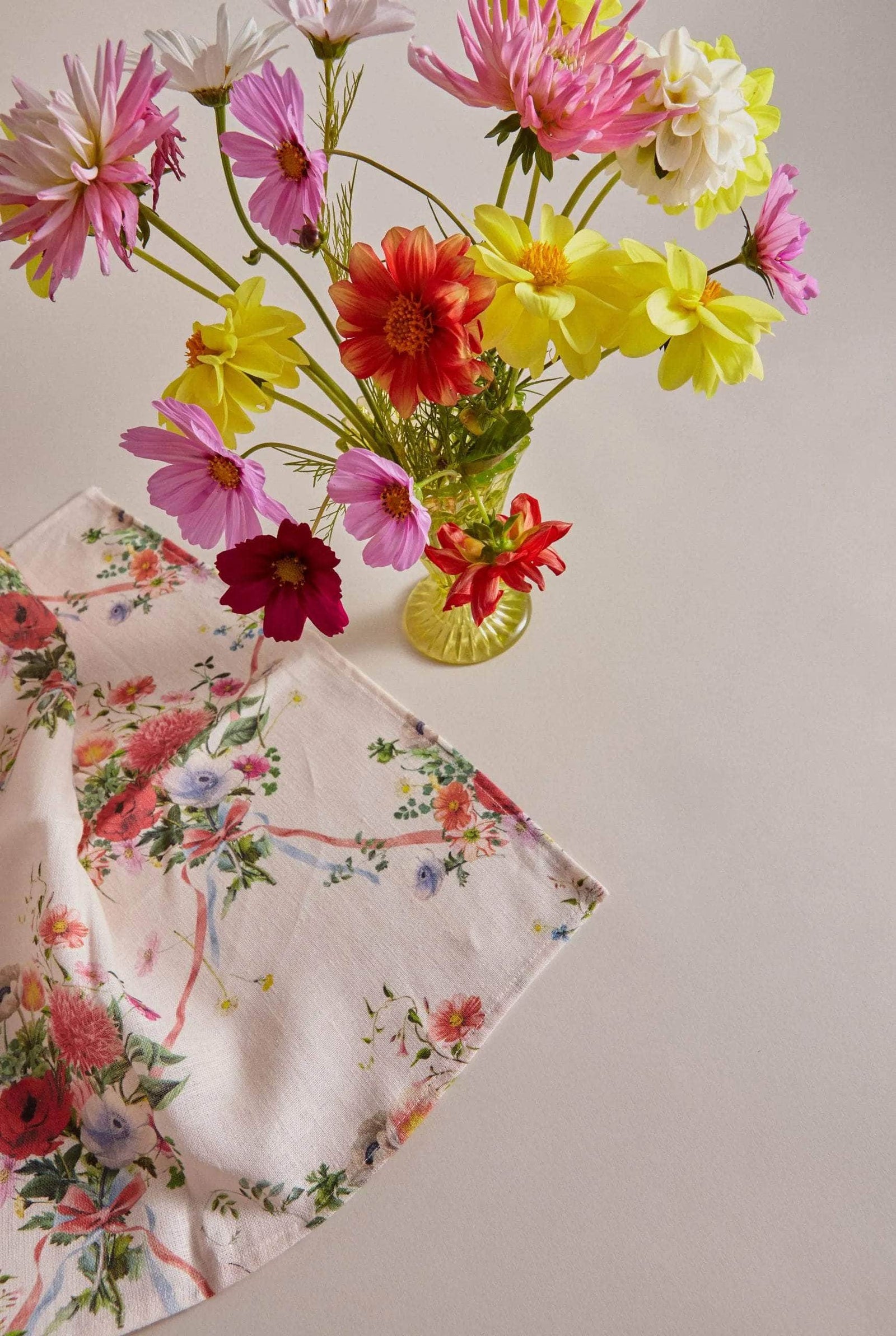 Garden Bouquet Linen Napkin