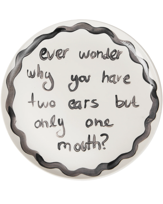 "Ever Wonder" Plate