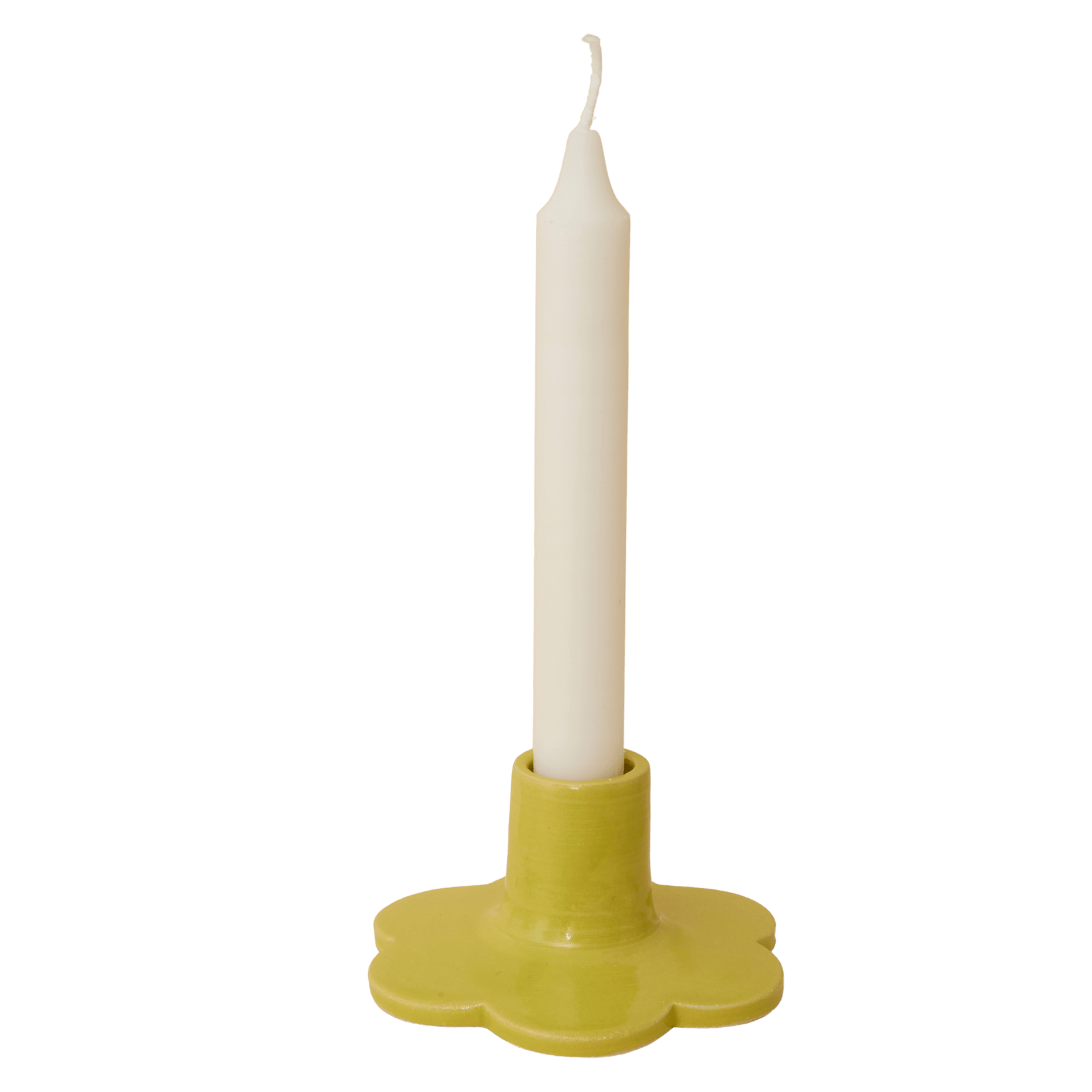 Solo Candle Holder - Chartreuse