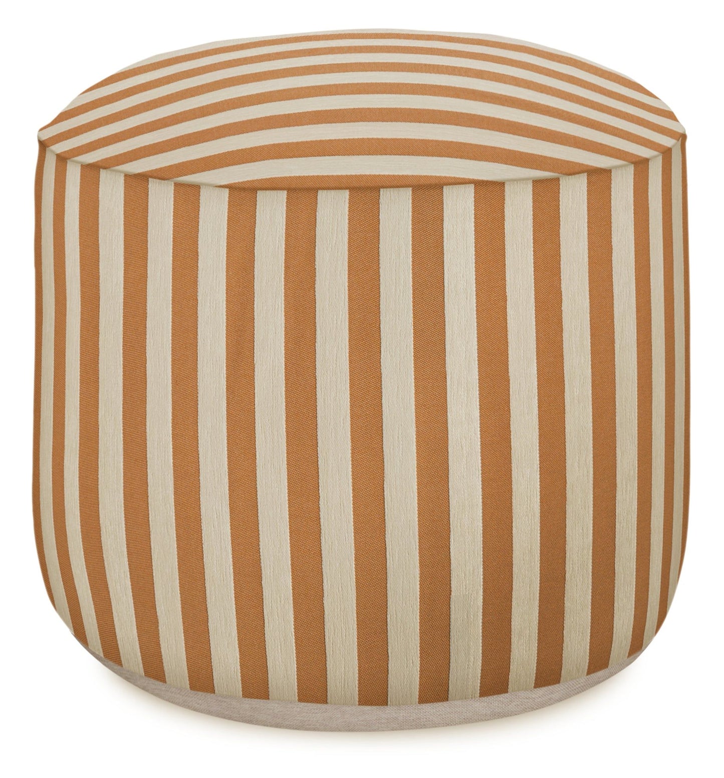 Outdoor Pouf Jackie Caramel & Ecru