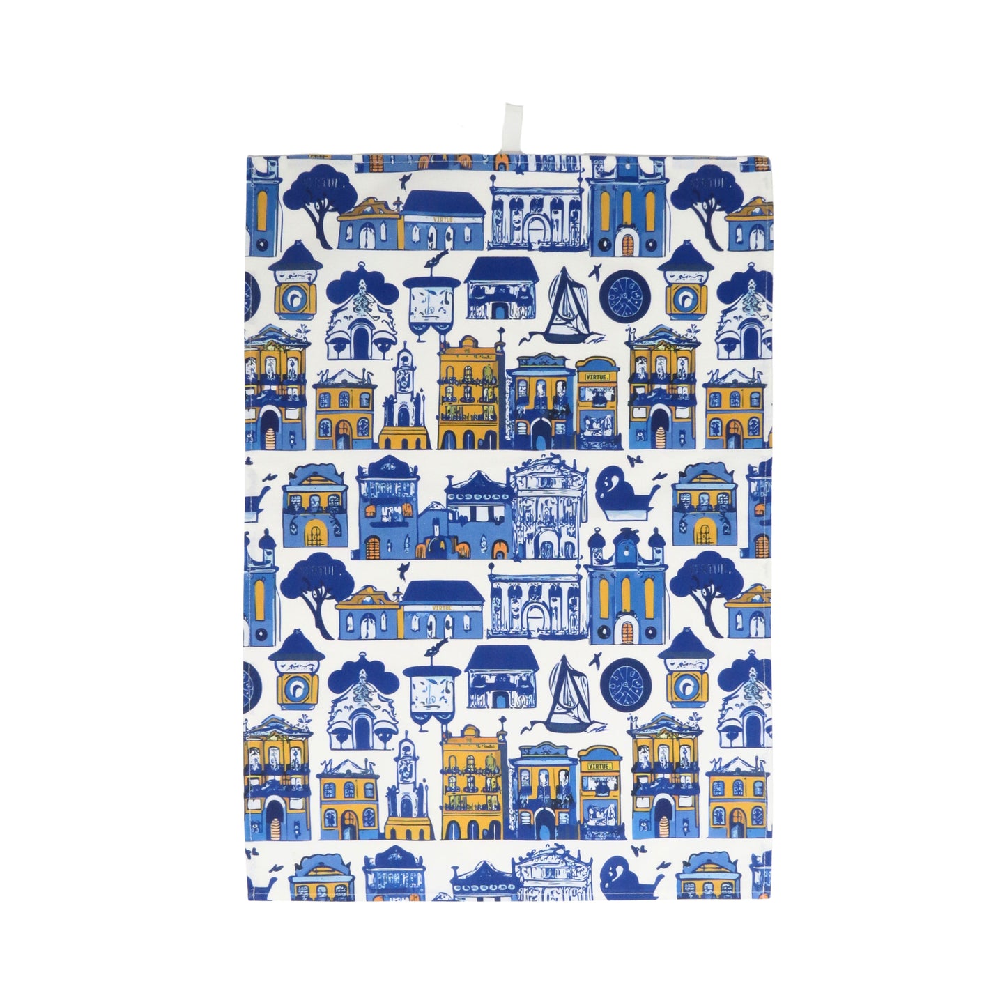 Lisbon City Tea Towel