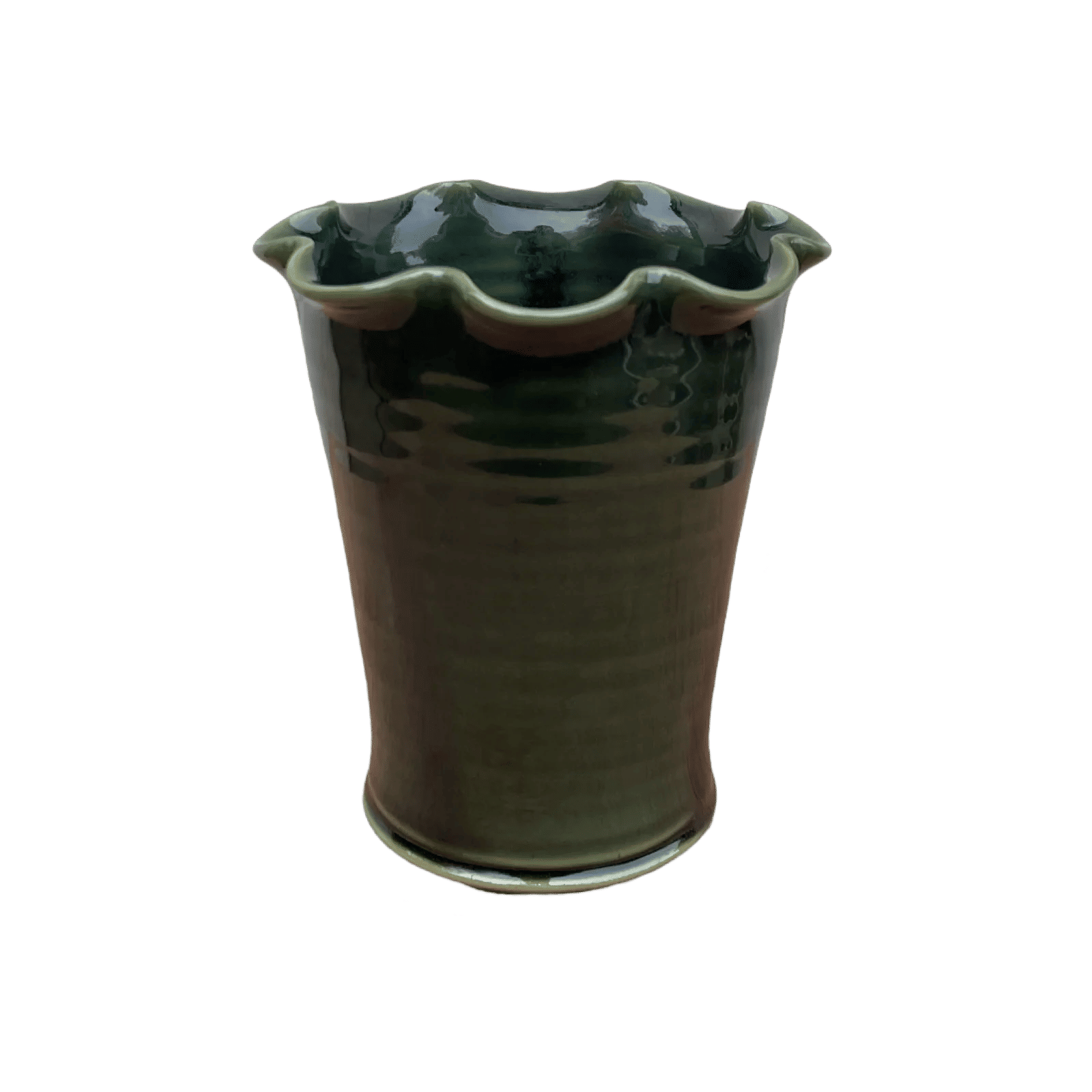 Emerald Green Vase - Small