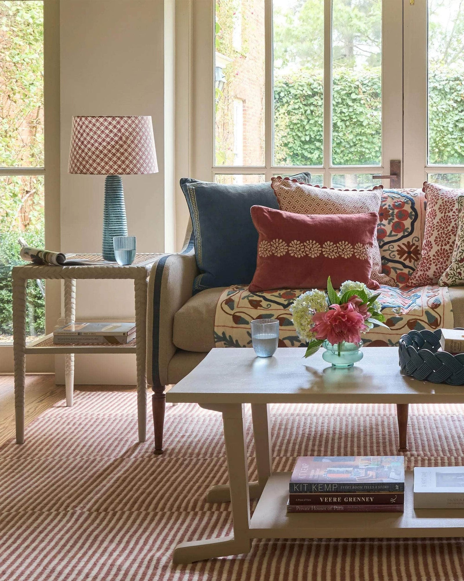 Pavilion Wooden Side Table - Taupe