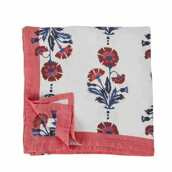 Tablecloth Dianthus in Indigo Iron