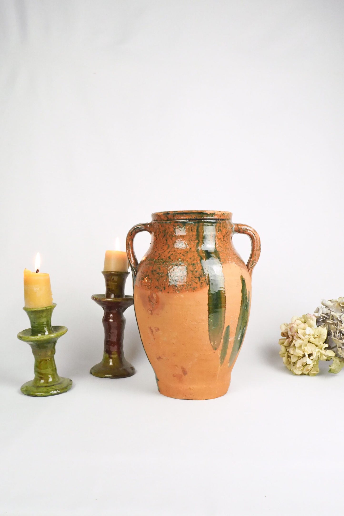 Antique Olive Pot