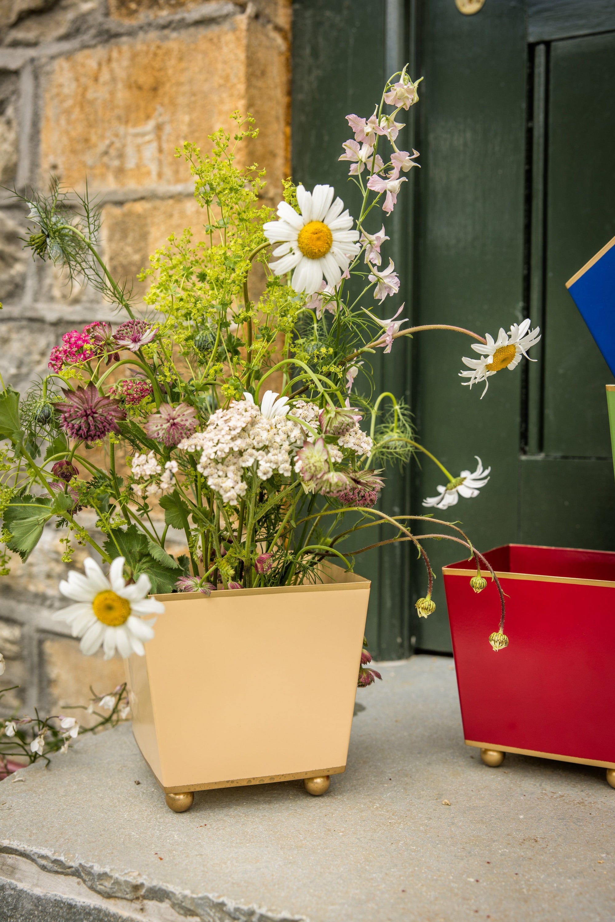 Square Planter | Small | Pale Peach